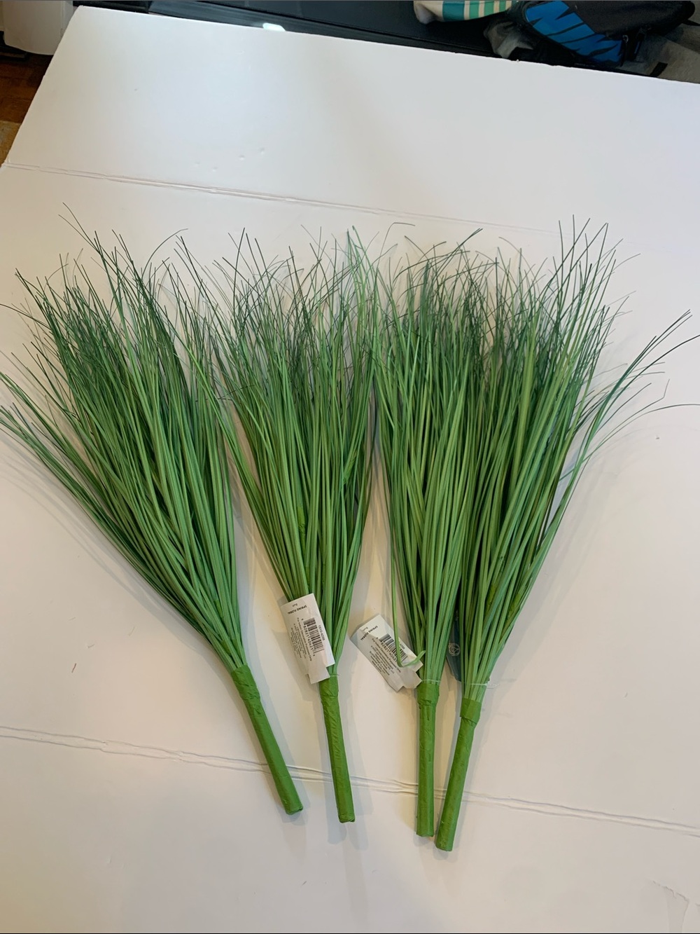 Bloom Room Artificial Decorative Botanical Grass Spray 4 Bundles  in Green